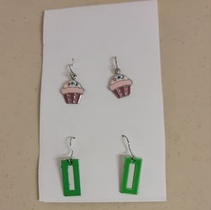 Girl's hoop earrings